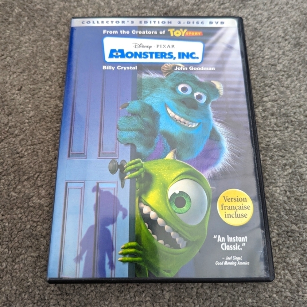 Disney Pixar Monsters, Inc. Collector's Edition 2 - Disc DVD